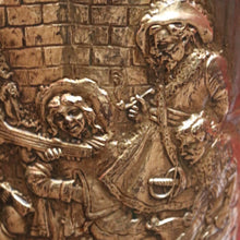 Load image into Gallery viewer, x SOLD French Brass Umbrella Holder or Stand, Pressed Brass Walking Stick Holder. B11865