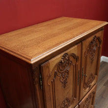 Load image into Gallery viewer, x SOLD Vintage French Oak Drinks Cabinet, Hall Cupboard or Linen Press, TV Unit. B11558