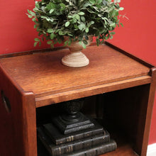 Load image into Gallery viewer, X SOLD A pair of Antique French Oak Lamp Table or Side Table, Bedside Cabinets. B11325