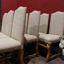 Load image into Gallery viewer, x SOLD Set of Eight (8) Vintage French-style Dining or Kitchen Chairs 11509