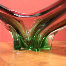 Load image into Gallery viewer, Antique French Glass Bowl or Vase - Murano-Style Mid-Century Dish. B11645