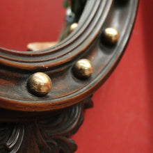 Load image into Gallery viewer, x SOLD Vintage French Empire-style Convex Eagle Mirror with Gilt Brass Detail B11647
