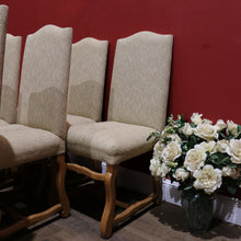 Load image into Gallery viewer, x SOLD Set of Eight (8) Vintage French-style Dining or Kitchen Chairs 11509
