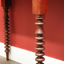 Load image into Gallery viewer, x SOLD Antique Australian Cedar Hall Table or Single Drawer Sofa Entry Table. B11794