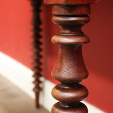 Load image into Gallery viewer, x SOLD Antique Australian Cedar Hall Table or Single Drawer Sofa Entry Table. B11794