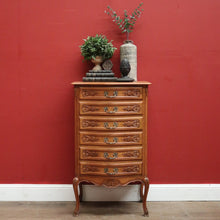 Load image into Gallery viewer, x SOLD Vintage French Six-Drawer Lingerie Chest, Chest of Drawers, 6 Drawer Chest. B11560