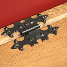 Load image into Gallery viewer, x SOLD French Church Inspired Carved Panel Blanket Box or Toy or Shoe Box with a Key. B11897