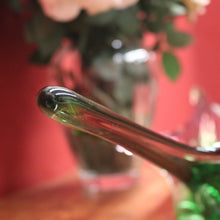 Load image into Gallery viewer, Antique French Glass Bowl or Vase - Murano-Style Mid-Century Dish. B11645