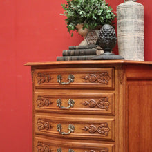 Load image into Gallery viewer, x SOLD Vintage French Six-Drawer Lingerie Chest, Chest of Drawers, 6 Drawer Chest. B11560