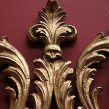 Load image into Gallery viewer, x SOLD Grand Antique French Gilt Mirror with Feather Detail to the Top, Bevelled Mirror. B11347