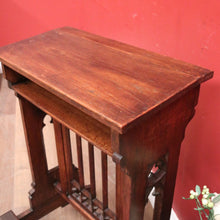 Load image into Gallery viewer, x SOLD Antique French Oak Prayer Chair, Prie-Dieu Kneeler, Church-Themed with Bible Nook or Shelf. B11993
