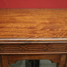 Load image into Gallery viewer, x SOLD Antique China Cabinet - Ricketts and Thorp Australian Glass Shelf Display Cabinet. B11918