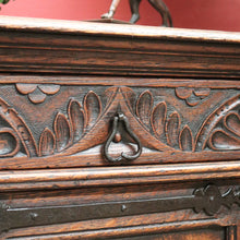 Load image into Gallery viewer, x SOLD Antique French Oak Sideboard, Three Door, Three Drawer Gothic Sideboard, Hall Cabinet. B11476