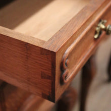 Load image into Gallery viewer, x SOLD Pair of Antique French Bedside Cabinets with Marble Tops, Cupboard and Drawer Storage. B11938