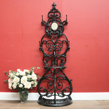 Load image into Gallery viewer, x SOLD Antique French Cast Iron Umbrella Stand, Coat Rack, Hat Hooks. B11531
