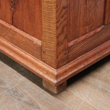 Load image into Gallery viewer, x SOLD Antique French Oak Hall Seat, Lift Lid Blanket Box Hall Chair Bench or Settee. B11906