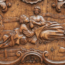 Load image into Gallery viewer, x SOLD Antique French Oak and Glass Single Door China Cabinet, Display Cupboard or Bookcase. B11898