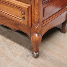 Load image into Gallery viewer, x SOLD Antique French Oak China Cabinet, Single Door Display Cupboard, Glass Shelves. B11551