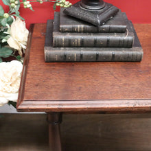 Load image into Gallery viewer, x SOLD Antique French Side Table, or Lamp Table or Stool, French Milking Stool, Stretcher Base. B11852