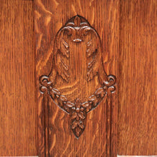 Load image into Gallery viewer, x SOLD Antique French Oak Hall Seat, Lift Lid Blanket Box Hall Chair Bench or Settee. B11906