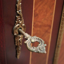 Load image into Gallery viewer, x SOLD French Louis XIV Style Pier Cabinet, Hall Cabinet, Marble Top Bookcase China Cabinet. B11868