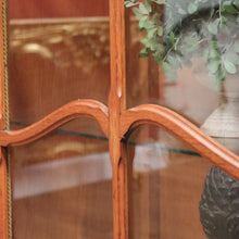 Load image into Gallery viewer, x SOLD Antique French Oak China Cabinet, Single Door Display Cupboard, Glass Shelves. B11551