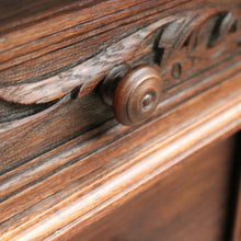 Load image into Gallery viewer, x SOLD Antique French Oak Double Chest of Drawers, Lockable File Cabinet Office Cupboard. B12057