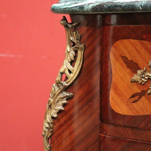 Load image into Gallery viewer, x SOLD Antique French Mahogany and Marble Top Chest of Drawers, Hall Cabinet, Chest. B11331