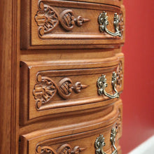 Load image into Gallery viewer, x SOLD Vintage French Six-Drawer Lingerie Chest, Chest of Drawers, 6 Drawer Chest. B11560
