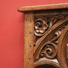 Load image into Gallery viewer, x SOLD Antique French Oak Hall Seat, Lift Lid Blanket Box Hall Chair Bench or Settee. B11906