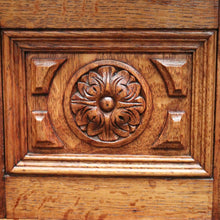 Load image into Gallery viewer, x SOLD Antique French Oak and Marble Bedside Cabinets or Lamp Cupboard, Side Tables. B11923