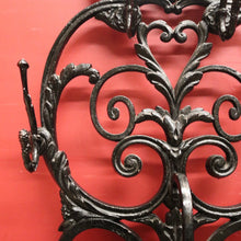 Load image into Gallery viewer, x SOLD Antique French Cast Iron Umbrella Stand, Coat Rack, Hat Hooks. B11531