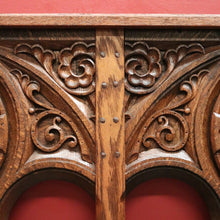 Load image into Gallery viewer, x SOLD Antique French Oak Hall Seat, Lift Lid Blanket Box Hall Chair Bench or Settee. B11906