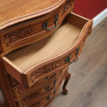 Load image into Gallery viewer, x SOLD Vintage French Six-Drawer Lingerie Chest, Chest of Drawers, 6 Drawer Chest. B11560