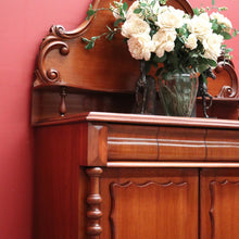 Load image into Gallery viewer, Antique Australian Cedar Single-Drawer Sideboard Chiffonier, or Hall Cabinet. B11792