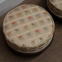 Load image into Gallery viewer, x SOLD A Pair of Antique Australian Cedar and Fabric Footstools, Prayer Kneelers. B11787