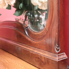 Load image into Gallery viewer, x SOLD Antique French Oak and Bevelled Edge Wall Mirror, Mantel Mirror, Dressing Mirror. B11837