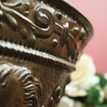 Load image into Gallery viewer, x SOLD Antique French Brass Coal Bucket, Unicorn, Lion and Fleur De Lis Bucket. B11300