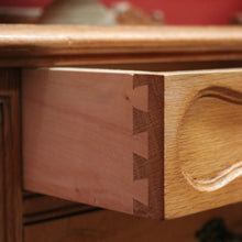 Load image into Gallery viewer, x SOLD A Pair of Antique French Lamp Side Tables or 2 Drawer Bedside Tables. B11804