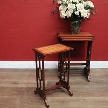 Load image into Gallery viewer, x SOLD Nesting Table, Nest of Table, Four Lamp or Side Table, Antique French Nest of Four Tables B11519