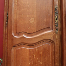 Load image into Gallery viewer, x SOLD Antique French Oak Four-Door Armoire Wardrobe, Linen Press, Cabinet or Cupboard. B11750