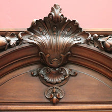 Load image into Gallery viewer, x SOLD Antique French Walnut China Cabinet or Bookcase with 3 Drawers to the Base. B11903