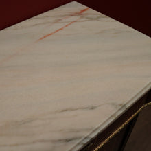 Load image into Gallery viewer, x SOLD French Louis XIV Style Pier Cabinet, Hall Cabinet, Marble Top Bookcase China Cabinet. B11868