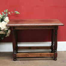 Load image into Gallery viewer, x SOLD Antique French Side Table, or Lamp Table or Stool, French Milking Stool, Stretcher Base. B11852