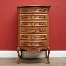Load image into Gallery viewer, x SOLD Vintage French Six-Drawer Lingerie Chest, Chest of Drawers, 6 Drawer Chest. B11560
