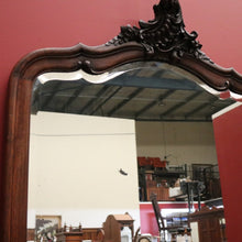 Load image into Gallery viewer, x SOLD Antique French Oak and Bevelled Edge Wall Mirror, Mantel Mirror, Dressing Mirror. B11837