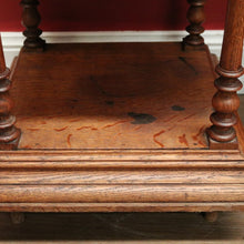 Load image into Gallery viewer, x SOLD Antique French Oak and Marble Bedside Cabinets or Lamp Cupboard, Side Tables. B11923