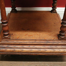 Load image into Gallery viewer, x SOLD Antique French Oak and Marble Bedside Cabinets or Lamp Cupboard, Side Tables. B11923