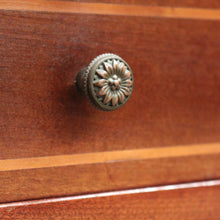 Load image into Gallery viewer, x SOLD Pair of Antique French Mahogany Bedside Cabinets or Lamp Tables with Marble Tops B11574