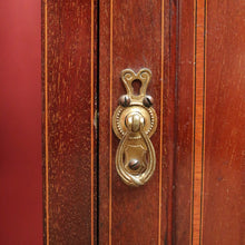 Load image into Gallery viewer, x SOLD Antique French Mahogany Bedside Cabinets or Side Table, Lamp or Hall Cupboards. B11895